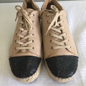 Kendall & Kylie Cap-toe Espadrille sneakers.